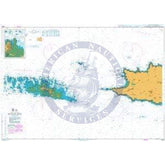 British Admiralty Nautical Chart 2348: Raz de Sein